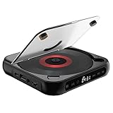 KIKAPA Bluetooth-Lautsprecher, LED-Bildschirm, Stereo-Player, Wandmontierbarer...