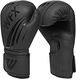 WFX Leder-Boxhandschuhe, professionelle MMA Sparring Kickboxen Boxsack Training Muay Thai...