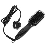 SOESFOUFU Multifunktionaler Haarglätter Kamm Temperaturstufen Bartglättender Herren Kamm...