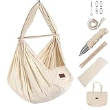 SCHMUSEWOLKE Federwiege Komplett-Set - Hängematte für Babys und Kleinkinder ab Geburt...