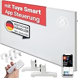 Heidenfeld Infrarotheizung HF-HP140 | 800 Watt bis 20 m² | 3in1 Steuerung via...