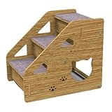 Hundetreppe – Haustiertreppe Mit Komfortabler Navigation | Betttreppe Für Hunde Mit...