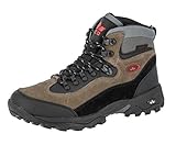 Lico MILAN Herren Trekking- & Wanderstiefel, Schwarz/ Grau/ Rot, 44 EU