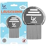 LUXELEI Läusekamm Professional Für Läuse und Nissen von Kinderärzten...