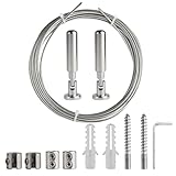 10m Wandhalterung SetEdelstahl...