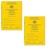 2x Impfbuch Impfpass Impfausweis - internationale Bescheinigung über Impfungen...