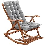 Outdoor-Lounge-Sessel-Kissen, Terrassen-Chaiselongue-Kissen mit Bändern, rutschfestes...