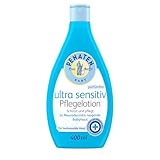PENATEN Ultra Sensitiv Pflegelotion parfümfrei 400ml, ohne Farbstoffe formulierte Baby...