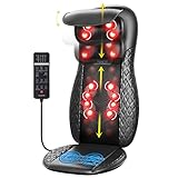 RENPHO Massagesitzauflage, Shiatsu Massageauflage Rückenmassagegerät mit Drei...