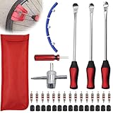 GOMETY 39Pcs Reifenheber Reifen Montiereisen, 30.5cm Montierhebel Werkzeug,...