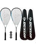 Dunlop Biotec Ti Squashschläger (Verschiedene Optionen) (2 x Squashschläger +...
