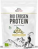 AlpenPower BIO ERBSENPROTEIN 600 g - 100% reines Erbsenprotein-Isolat - Ohne Zusatzstoffe...