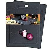 Moritz & Moritz 2x Schneidebretter Kunststoff - 36 x 27,5 cm - Schneidebretter...