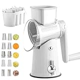 Ivyever Cheese Grater, Kitchen Artifact 5-in-1 Lebensmittelzerkleinerer, 5-in-1...