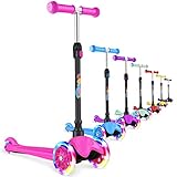 BELEEV Roller Kinder 2-8 Jahre, 3 Räder Scooter für Mädchen & Jungen,...