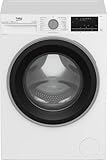 Beko B3WFU58415W1 Waschvollautomat 8 kg, Waschmaschine, Restzeitanzeige, Schleuderwahl,...