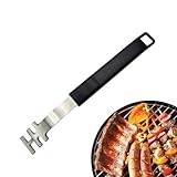 UMLIPOT Grillrostheber Edelstahl Heber für Grillrost Grillzubehör Gusseisen und...