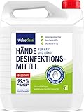 Desinfektionsmittel 5l Hände & Haut mit Rückfetter - ohne Parfüm und...