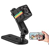 LINGJIONG SQ11 Mini-Kamera, 1080p Videokamera mit verstellbarem Rack, kleine...