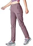 YSENTO Damen Outdoorhose Wanderhose Wasserdicht Schnelltrocknend Leicht...