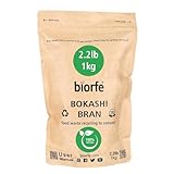 Biorfe Premium Bokashi Kleie 1kg für schnelle und einfache Kompostierung,...