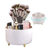 DASIAUTOEM Kosmetik Make Up Organizer, 360°Drehbarer Pinsel Organizer, Kosmetikregal,...
