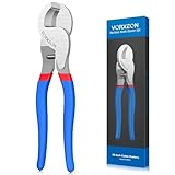VORXEON Kabelschere Kabelschneider 240mm/9.5in Drahtschneider für Aluminium Kupfer Kabel...