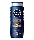 Nivea Men Duschgel für Körper, Gesicht & Haar, Flasche, Sport(1 x 500 ml)