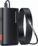DEPSTECH 3,9mm WiFi Endoskopkamera mit Licht Handy Endoskop 1080P HD Inspektionskamera mit...
