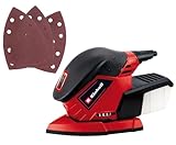 Einhell Multischleifer TE-OS 1320 (130 W, Schwingkreis-Ø 2 mm, Schleiffläche 150 x 150 x...