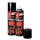 Boyens BBQ-Grillspray (2 Dosen) zum Grillen und Braten Pflegespray für Edelstahl und...
