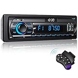 RDS Autoradio Bluetooth für 9-24V, FM/AM 1Din Autoradio mit Bluetooth...