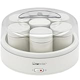 Clatronic® Joghurtbereiter | Joghurt selber machen | inkl. 7 Gläser mit Schraubdeckel |...