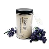 Sauna Salz Peeling – Lavendel 400g - Meersalz m. Jojobaöl Vitamin E Body Scrub –...