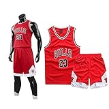 Basketball Trikot Shirt und Shorts, Erwachsene Basketball Jersey, Basketball ärmellose...