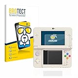 BROTECT Schutzglas für Nintendo New 3DS Schutzfolie Panzer Folie Glas [Extrem...