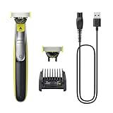 PHILIPS OneBlade 360 Face - elektrischer Rasierer & Trimmer, 2x 360 Klingen, verstellbarer...