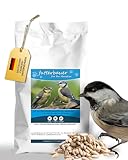 Futterbauer 10 kg Geschälte Sonnenblumenkerne für Vögel, 100% Natur, Nährstoffreiche...