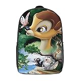 AMCHAR Kindererucksack Bambi Schultasche Für Jungen Vorschule Grundschule Tagesrucksack...