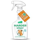 Silberkraft Marderspray 500 ml, Marderabwehr für Auto und Dachboden,...