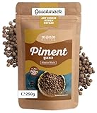 Pimentkörner Monte Nativo (250g) - Piment ganz ideal für Lebkuchen - Allspice...