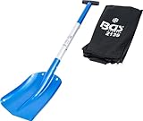 BGS Aluminium-Schneeschaufel - mit steckbarem Schnellverschluss-Stiel 2139