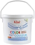Klar eco Sensitive Color Pulver 4,750kg, ohne Duft, 94 Waschladungen, für...