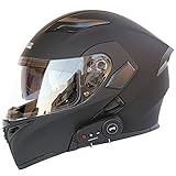 Motorradhelm Klapphelm Mit Bluetooth - Klapphelm Motorrad Herren - RollerHelm...