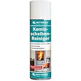 HOTREGA Kaminscheiben Reiniger mühelos Ruß vom Kaminglas entfernen Kachelofen Scheibe...
