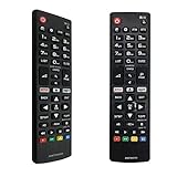 FOXRMT Ersatz Fernbedienung Universal LG Fernbedienung AKB75095308 Für alle Fernbedienung...