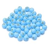 NOLITOY 100 Stück Lotteriekugel Ball Bingospiel Große Bälle Tischtennisbälle Pong...