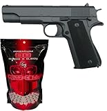 Set: Airsoft 0,5 Jule 6 mm BB Federdruck Softair + Fritz-Cell Softair Munition...