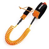 Abahub SUP Leash, Sup Zubehör, Surfboard Leash Board Sup Sicherheitsleine, 10ft 7 mm...