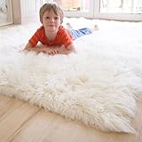 Steffensmeier Flokati 1500 Teppich Natur Kult Shaggy Teppich Hochflor Langflor neu...